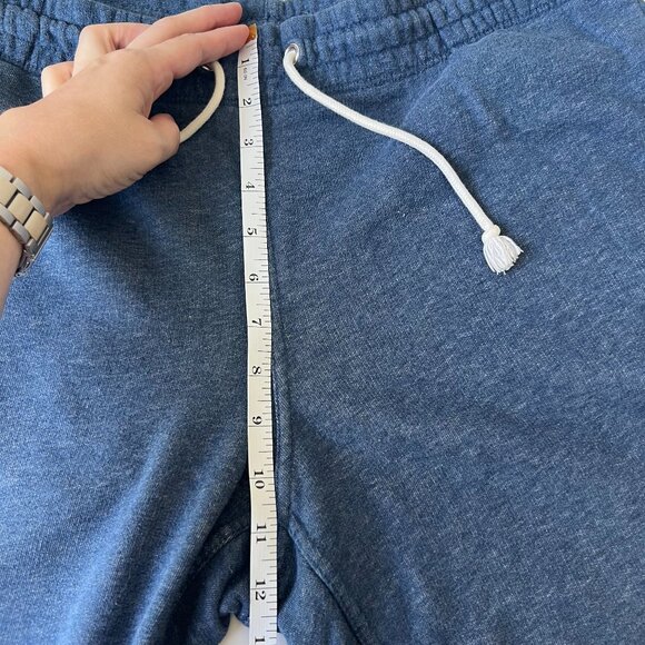 H&M Blue Cotton Jogger Sweatpants | Men’s Size L | Drawstring Waist – Preloved - Picture 7 of 10